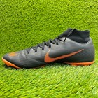 Nike Mercurial Superfly 6 Pro Fg Mens Size 11 Black Orange Running Soccer Cleats