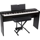 Williams Allegro Iv Digital Piano With Stand  Bench And Piano Style Pedal Black
