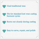 5 Pcs Men s Wax Patterns For Lost Wax Casting Jewelry injection Wax_30114