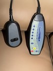 Beige Faux Leather Electric Massage Chair Heated Wave Pulse Remote Cup Holder