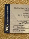 Radiohead 8 4 16 August 2016 Shrine Auditorium Los Angeles La Ca Ticket Stub