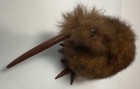 Rabbit Fur Kiwi Bird New Zealand Handcrafted Souvenir Rare Find