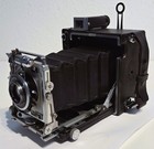 Graflex Speed Graphic Camera 2 1 4   X 3 1 4  W  Graphex Optar F 4 5 101mm Lens