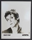 Iggy Pop   Patti Smith- 2 Different 8x10 Promo Photos- 1970 s Arista Records