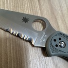Spyderco Delica4 Foliage Green Frn Knife Combo Edge C11psfg