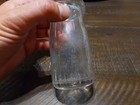 Vintage Abbotts Alderney Dairy  Ribbed 1 4 Pint Milk Bottle