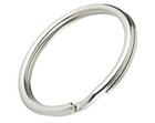 Bulk - 1  Key Rings - Heat Treated Heavy Duty   Durable Premium Split 100 Pack