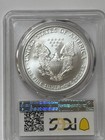 2002 1 Oz American Silver Eagle Coin Pcgs Ms-70
