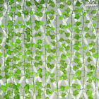 12 24 Pcs Fake Ivy Leaves Artificial Greenery Vines For Room Decor Garland 