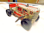  2  Marx - 1950 s Tin Litho Wind Up - Farm Tractors