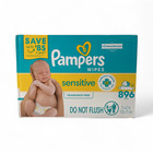 Pampers Sensitive Baby Wipes Unscented Hypoallergenic - 16 Packs   896 Count