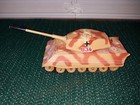 Vintage Corgi Toys King Tiger German Heavy Tank  Diecast  Hong Kong