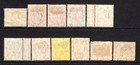  906      Malta Kevii  1904-14  wmk Mca  Selection To 5d M mint