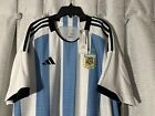Argentina 22 23 Home World Cup Adidas Authentic Soccer Jersey Size Xl Nwt Hf2157