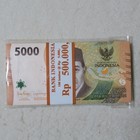 Indonesian 5000 Rupiah Banknotes 100 Sequential Notes Collectible Currency