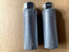 Old School Bicycle Pegs Threaded 26t X 3 8  Front Gt Type Bmx Cruiser Lowrider