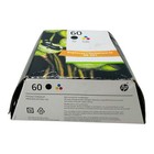 Genuine Hp 60 Black   Tri-color Ink Cartridges N9h63fn 2pack Exp 2026 Sealed Box
