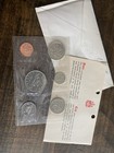 Lot Of 6 1970-1975 Royal Canadian Mint Sealed Six Coin Set W coa
