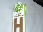 New Belgium Hpa Beer Tap Handle Man Cave Decor 12  Green Bicycle