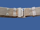 Genuine French Military Army Combat Pistol Belt Vintage