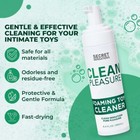 Clean Pleasure Foaming Toy Cleaner 6 4oz - Gentle Safe Formula For All Materials