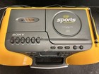 Sony Esp Sports Cfd-980 Water Resistant Boombox Cd Cassette Am fm Radio Tested