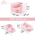 Travel Toddler Bed  3-in-1 Convertible Toddler Portable Floor Beds  Kids Flip   