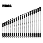 Injora Stainless Steel Builders Links With Rod Ends For 1 10 Rc Crawler Car