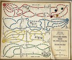 Vintage 1930s Disney Red Riding Hood Board Game Parker Bros Big Bad Wolf Rare