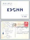Ham Radio Qsl Qso Postcard K9gnn  Park Ridge  Il  Usa