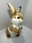 New Hansa Caramel Brown Easter Bunny Baby Rabbit Stuffed Animal Plush Toy 2015