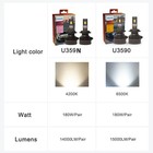 Philips Led 15000lm Ultinon Rally 3590 H4 H7 H8 H11 Hb3 Hb4 H19 Hir2 H1 Car Head