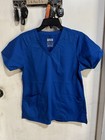 Wonderwink Pro Unisex Blue Scrubs Set Size S 78  Polyester 20  Rayon 2  Spandex