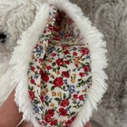 Jellycat Bashful Bunny Medium White Floral Ears Stuffed Animal Plush