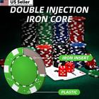 Homwom Poker Chip 22 44 X 8 07 X 2 56 Inches  Blue  Red  Green  White  Black 