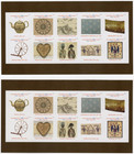 Scott  6087-6096 Treasures Of Revolution Booklet Panes Of 20 Stamps Mnh W mounts