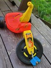 Vintage Marx Big Wheel Mini Hot Cycle Trike Tricycle Ride On Toy 35lb Max