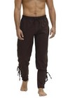 Medieval Pants Reenactment Viking Pants Renaissance Lace Up Bandage Trousers Men