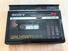 Sony Walkman Wm-f30 Black Portable Cassette Player Vintage Maintenance Product