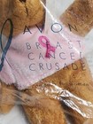 Rare Vintage Avon Breast Cancer Crusade Pink Ribbon Teddy Bear Collectible 