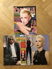 Eurythmics 1986 Annie Lennox Clipping Poster Swedish Music Magazine Okej 1980s
