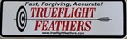 Trueflight Feathers  3  Parabolic   Lw Or Rw  Dozen Or 50 Count Packs