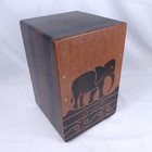 Sawtooth Heritage Series Cajon Drum St-hsc-c Elephant Graphic Percussion