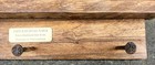 18   Coat Rack   Shelf With Vintage D   H Railroad Nails Thurman - Warrensburg 