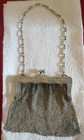S  Cottle Co Ny ny Victorian art Nouveau Sterling Silver Mesh Purse