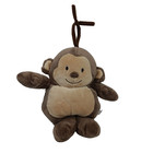 Carters Child Of Mine Brown Musical 8 Inch Monkey Plush Baby Crib Pull Toy Lovey