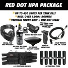 Maddog Tippmann Cronus Tactical Hpa Red Dot Paintball Gun Marker Package Tan