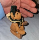 Tedsby Handmade Plush Jointed Miniature Teddy Bear - Signed