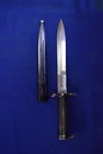 Swedish M1896 Mauser Bayonet - E a b  Marked - Unit Stamped Tk1 Telegraph Corps