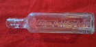 Vintage W f  Levera Antique Glass Pharmacy Bottle  Cedar Rapids  Iowa